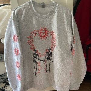 skeleton/sun crewneck!